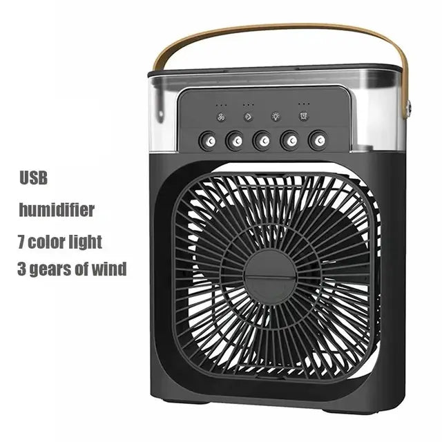 3 In 1 Portable Mini Humidifier Cooling Fan